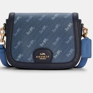 Coach original Baddle Bag With Horse And Carriage